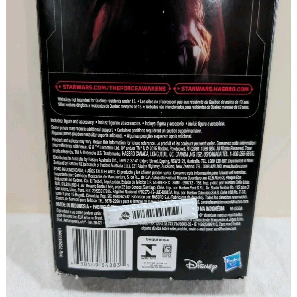 NEW  Star Wars : Revenge of The Sith 12 Inch Darth Vader (Anakin) Action Figure